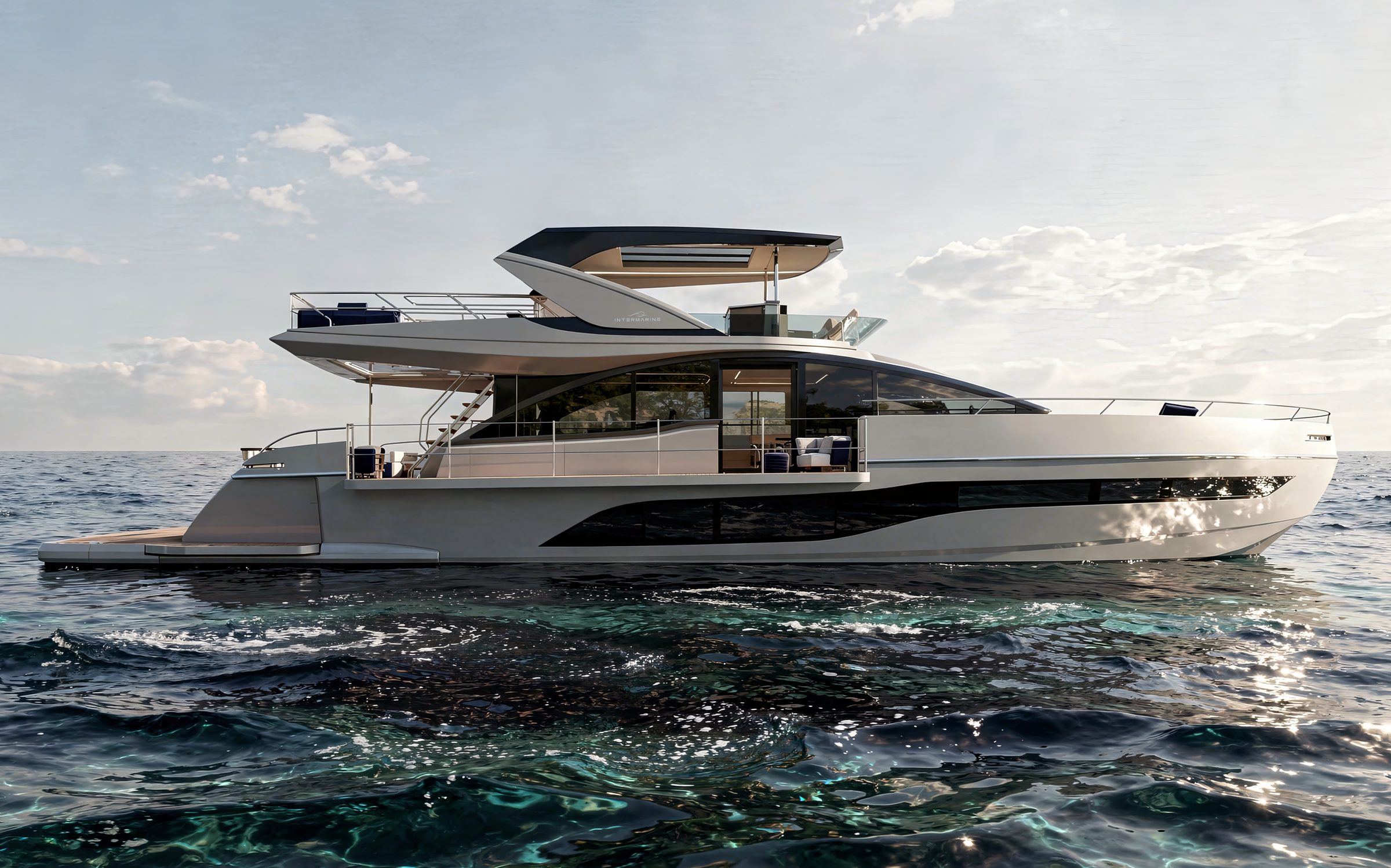 Intermarine 25M — Vista aérea