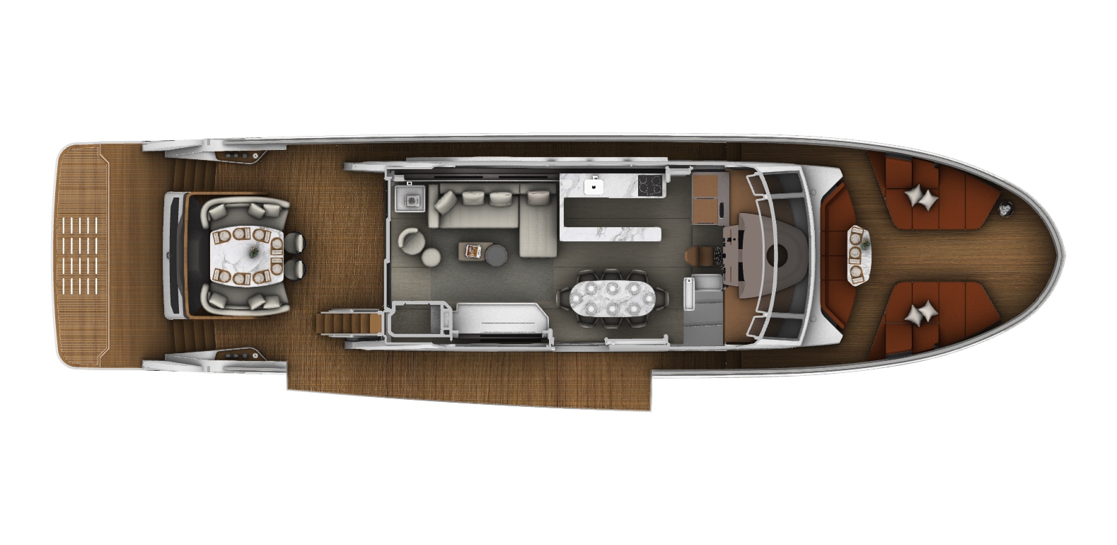 Salão cozinha aberta